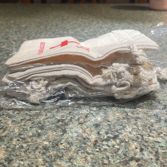 Hangover Kit Recovery Kit small burlap drawstring bags pack of 10 - Picture 4 of 6